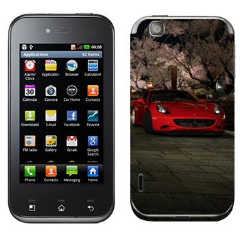   « Ferrari»   LG Optimus Sol