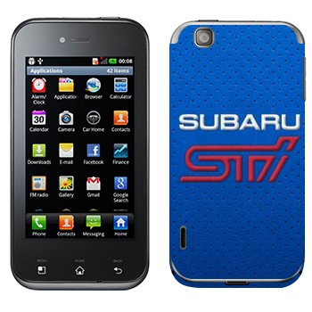   « Subaru STI»   LG Optimus Sol