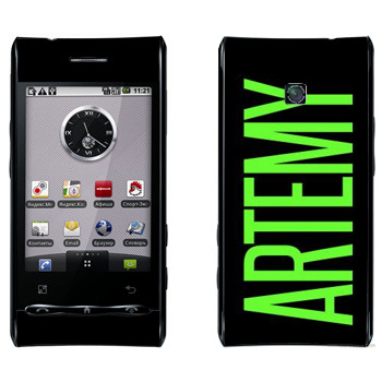   «Artemy»   LG Optimus