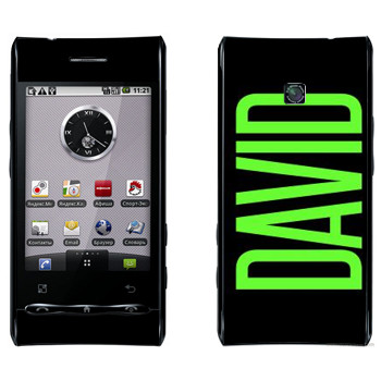   «David»   LG Optimus