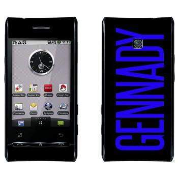   «Gennady»   LG Optimus