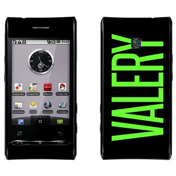   «Valery»   LG Optimus