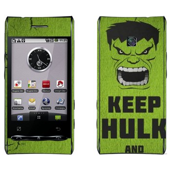   «Keep Hulk and»   LG Optimus