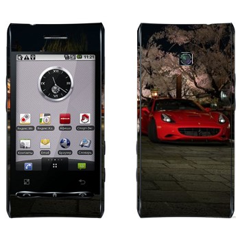   « Ferrari»   LG Optimus