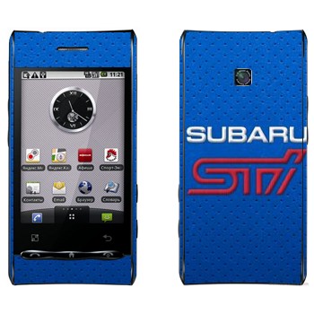  « Subaru STI»   LG Optimus