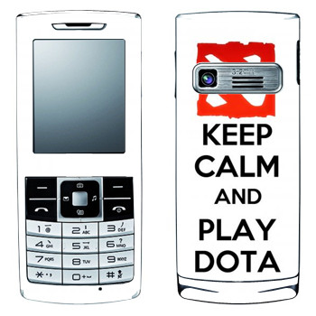  «Keep calm and Play DOTA»   LG S310