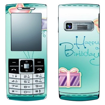   «Happy birthday»   LG S310