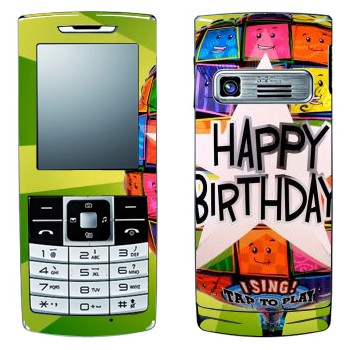   «  Happy birthday»   LG S310