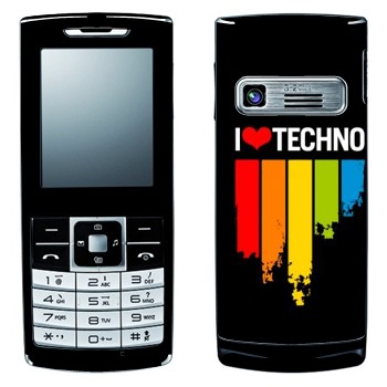   «I love techno»   LG S310