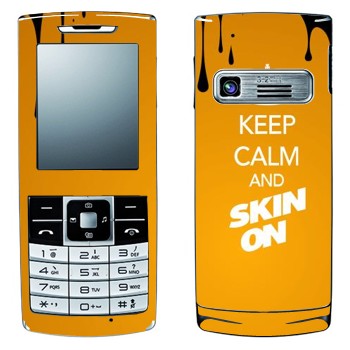   «Keep calm and Skinon»   LG S310