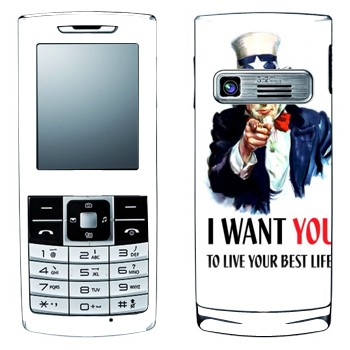   « : I want you!»   LG S310