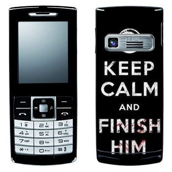   «Keep calm and Finish him Mortal Kombat»   LG S310