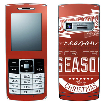   «Jesus is the reason for the season»   LG S310