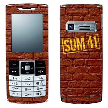   «- Sum 41»   LG S310
