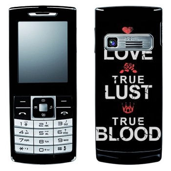   «True Love - True Lust - True Blood»   LG S310
