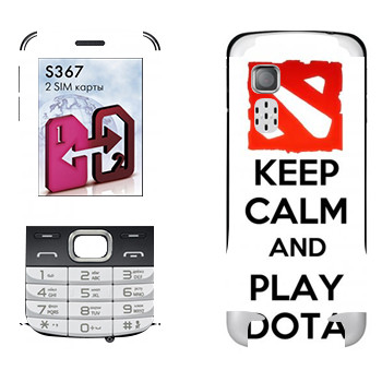  «Keep calm and Play DOTA»   LG S367