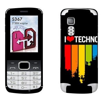   «I love techno»   LG S367