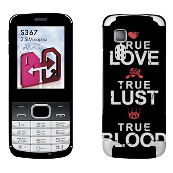   «True Love - True Lust - True Blood»   LG S367