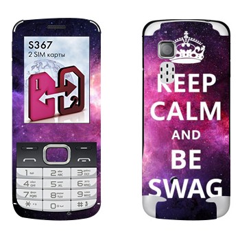   «Keep Calm and be SWAG»   LG S367