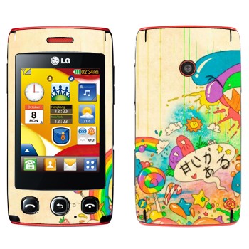   «Mad Rainbow»   LG T300 Cookie Lite