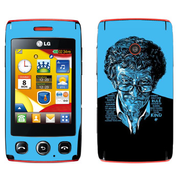   «Kurt Vonnegut : Got to be kind»   LG T300 Cookie Lite