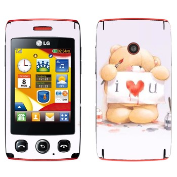   «  - I love You»   LG T300 Cookie Lite