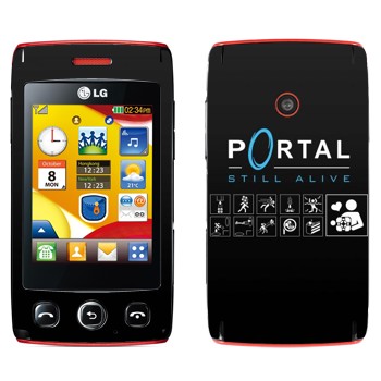   «Portal - Still Alive»   LG T300 Cookie Lite