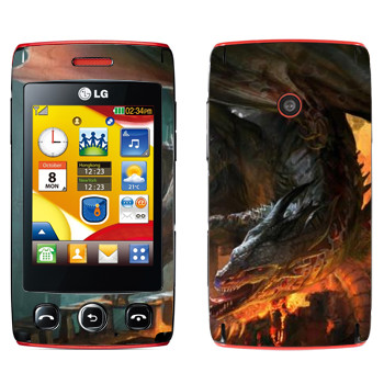   «Drakensang fire»   LG T300 Cookie Lite