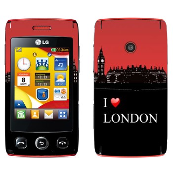   «I love London»   LG T300 Cookie Lite