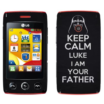   «Keep Calm Luke I am you father»   LG T300 Cookie Lite