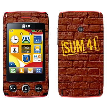   «- Sum 41»   LG T300 Cookie Lite