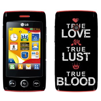   «True Love - True Lust - True Blood»   LG T300 Cookie Lite