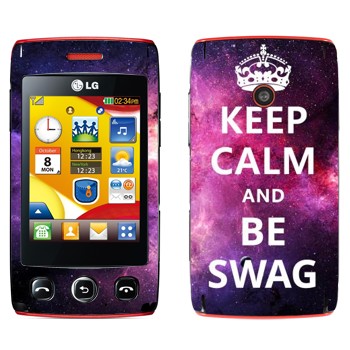   «Keep Calm and be SWAG»   LG T300 Cookie Lite