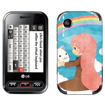   «Megurine -Toeto - Vocaloid»   LG T320 Cookie Style