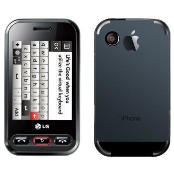   «- iPhone 5»   LG T320 Cookie Style