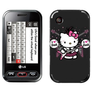   «Kitty - I love punk»   LG T320 Cookie Style