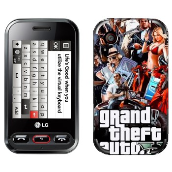   «Grand Theft Auto 5 - »   LG T320 Cookie Style