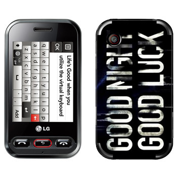   «Dying Light black logo»   LG T320 Cookie Style