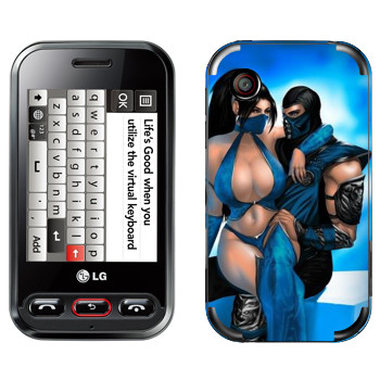   «Mortal Kombat  »   LG T320 Cookie Style