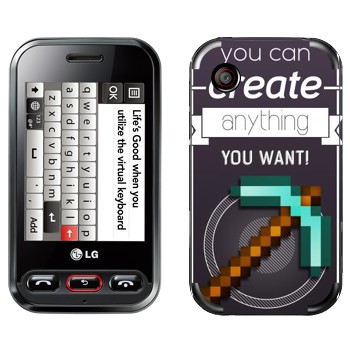   «  Minecraft»   LG T320 Cookie Style