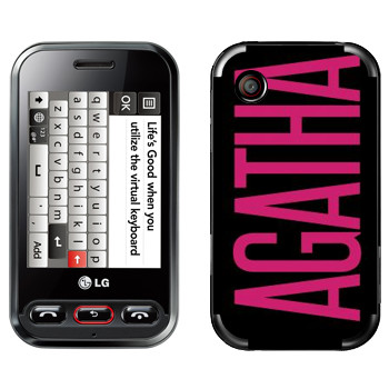   «Agatha»   LG T320 Cookie Style