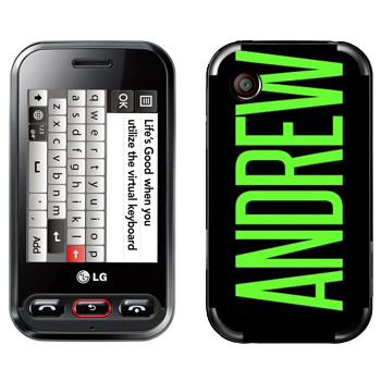   «Andrew»   LG T320 Cookie Style