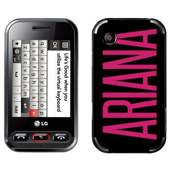   «Ariana»   LG T320 Cookie Style