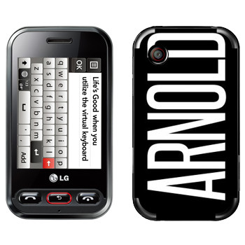   «Arnold»   LG T320 Cookie Style