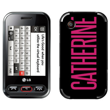   «Catherine»   LG T320 Cookie Style