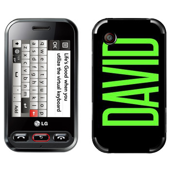   «David»   LG T320 Cookie Style