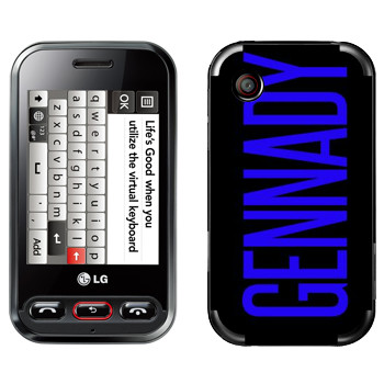   «Gennady»   LG T320 Cookie Style