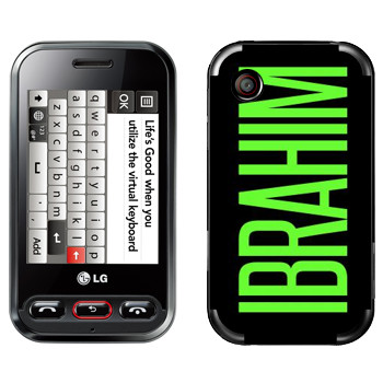   «Ibrahim»   LG T320 Cookie Style