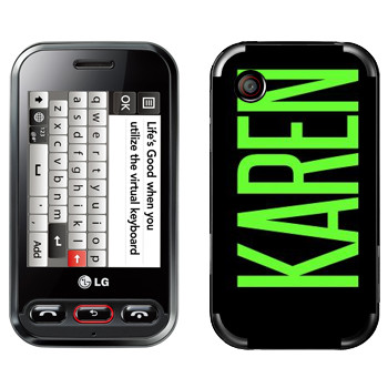   «Karen»   LG T320 Cookie Style