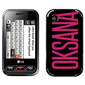   «Oksana»   LG T320 Cookie Style